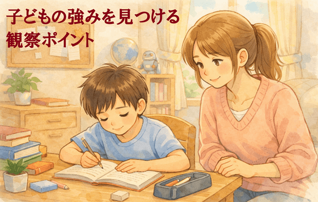 子どもの強みを見つける観察ポイント｜家庭でできる気づきの習慣