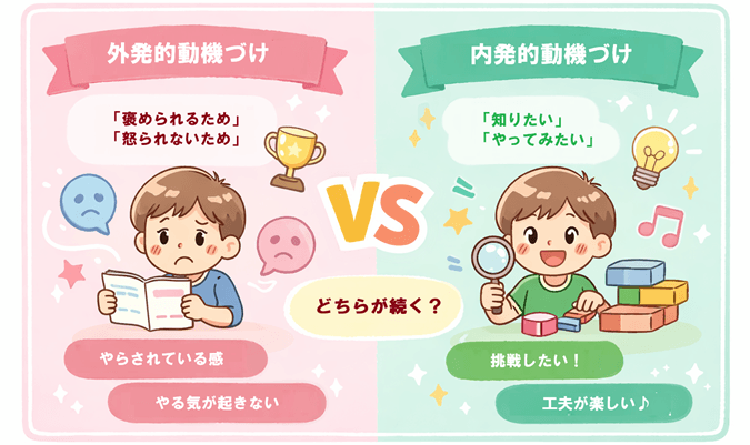 内発的動機づけとは？子どもが自分から動く仕組み