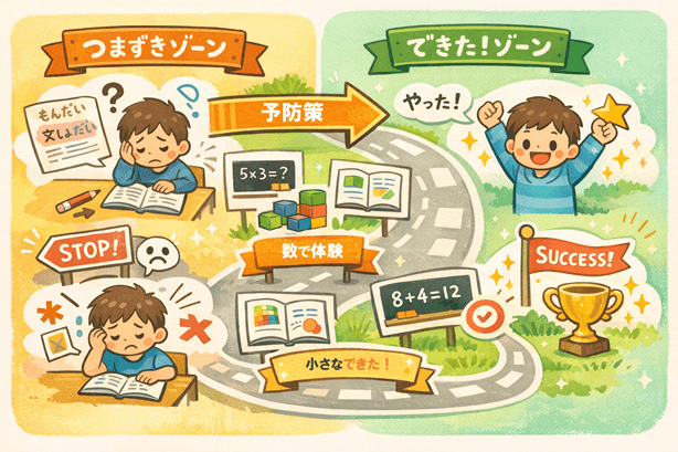 算数が嫌いになる前に｜つまずきポイントと予防策