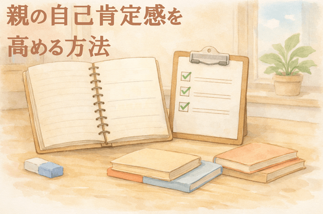 親の自己肯定感を高める方法｜“できていない”から自由になる心の整え方