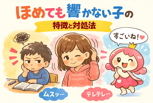 ほめても響かない子の特徴と対処法｜タイプ別アプローチで自信を育てる