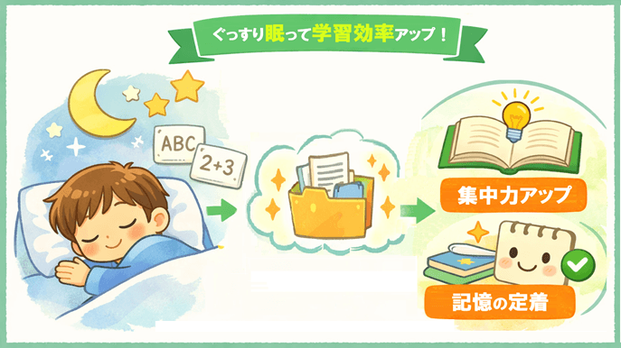 睡眠と学力の関係｜小学生の最適な睡眠時間