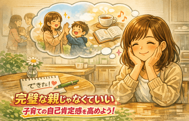 完璧な親じゃなくていい｜子育ての自己肯定感を高める