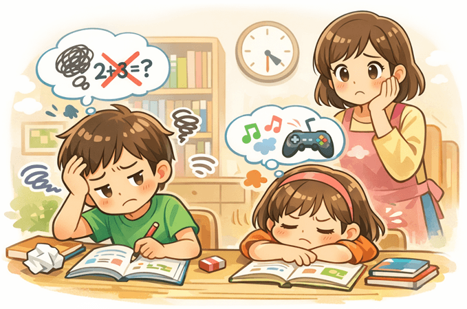 小学生が勉強を嫌がる本当の理由｜年齢別の特徴と対処法